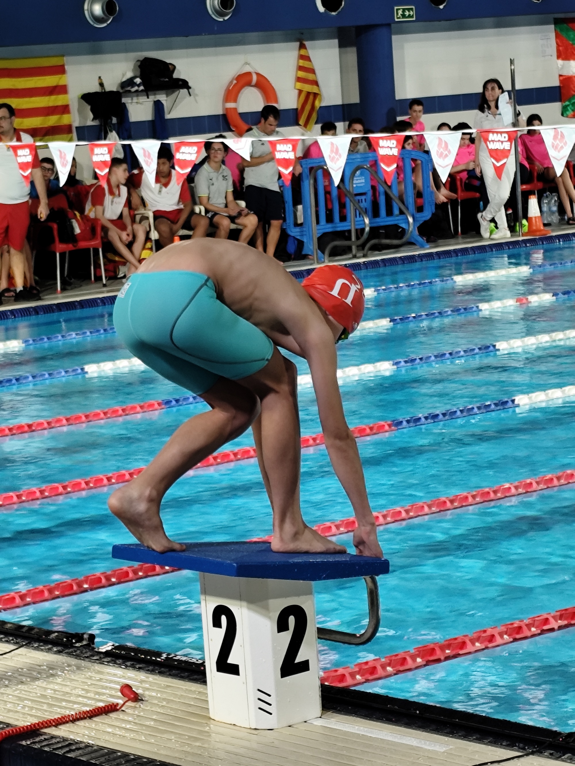 Navarra realizó un buen papel en el Campeonato de España Escolar de natación del CSD en Valladolid